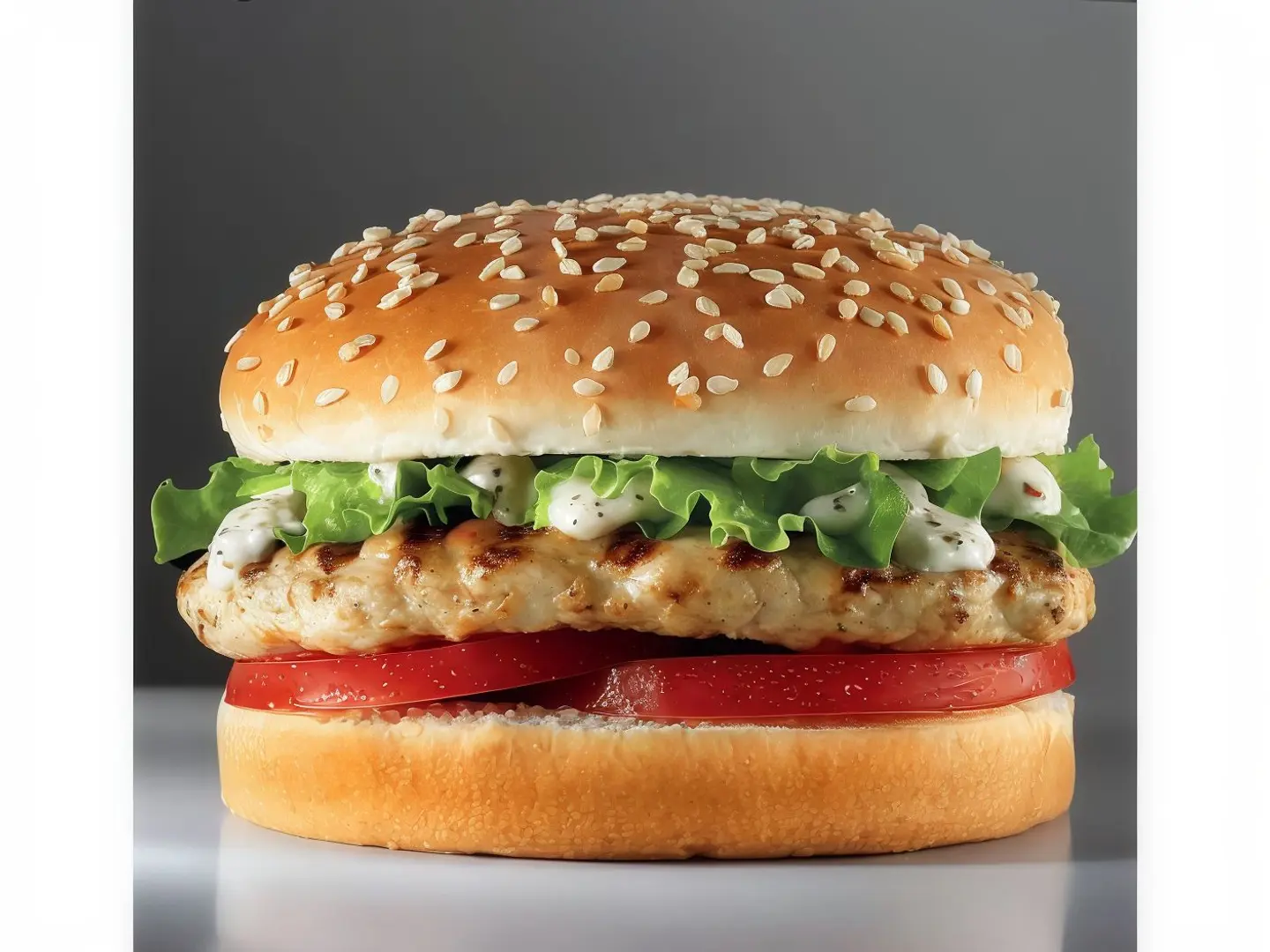 برجر دجاج - صغير