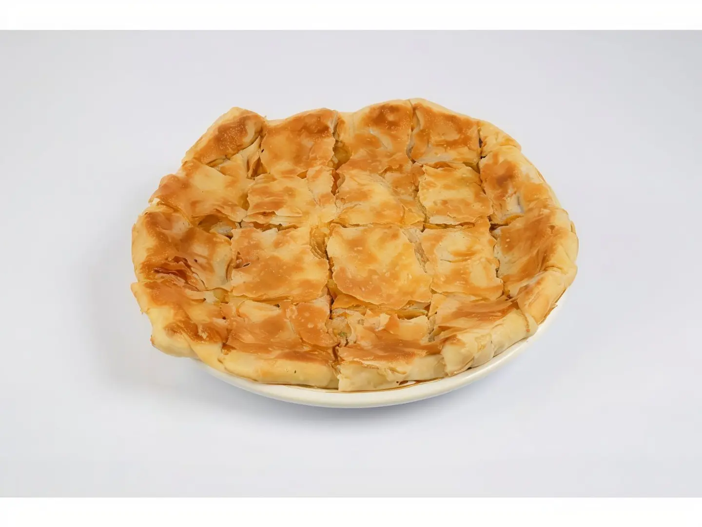 فطيرة دجاج كرسبي حار - صغير