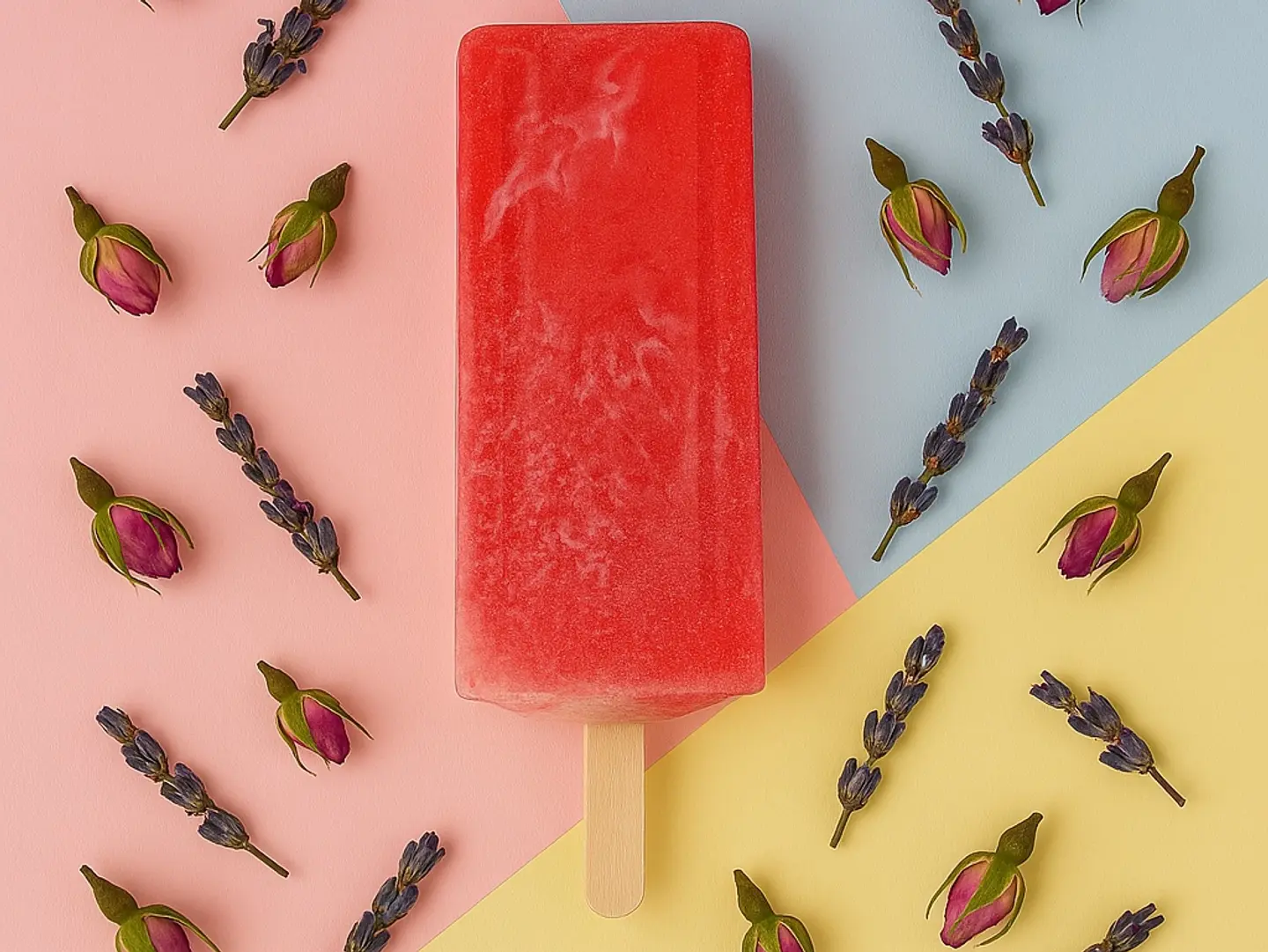 Lavender Ice Cream Bar