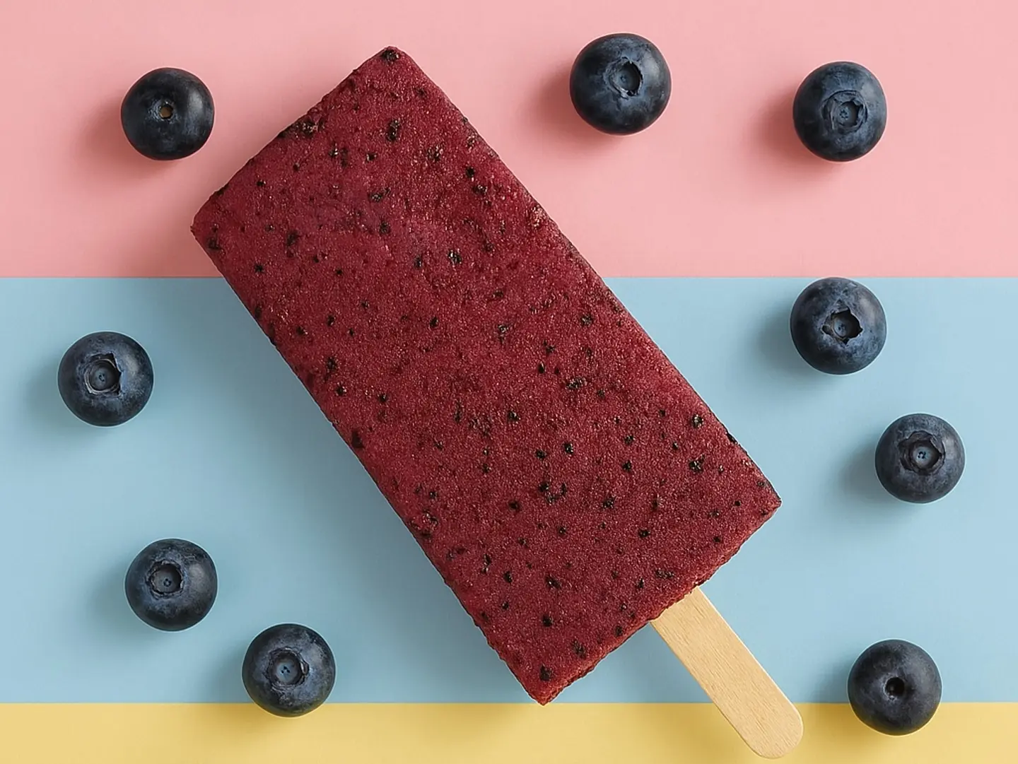 Blueberry Popsicle