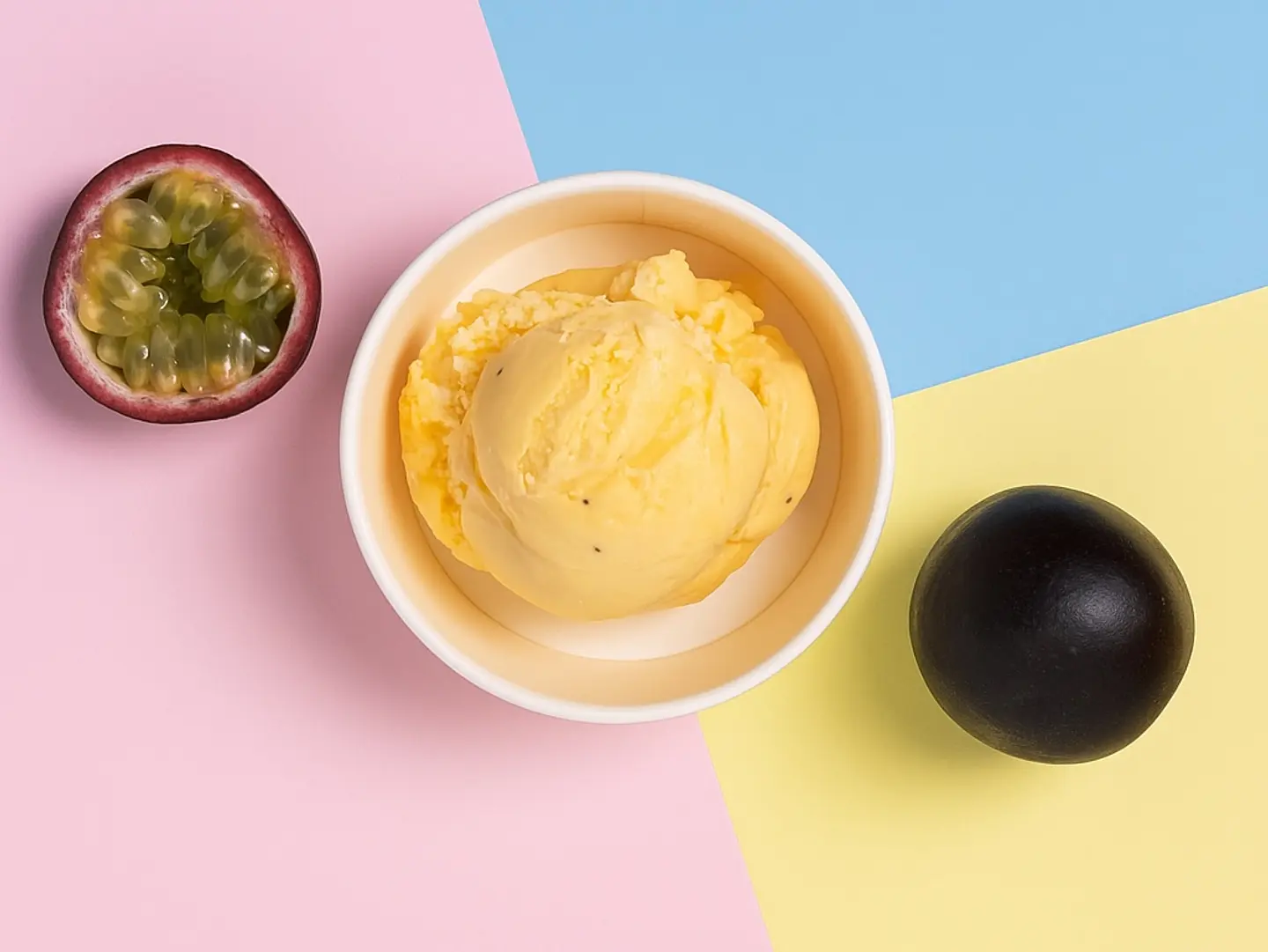 Passion Fruit Ice Cream