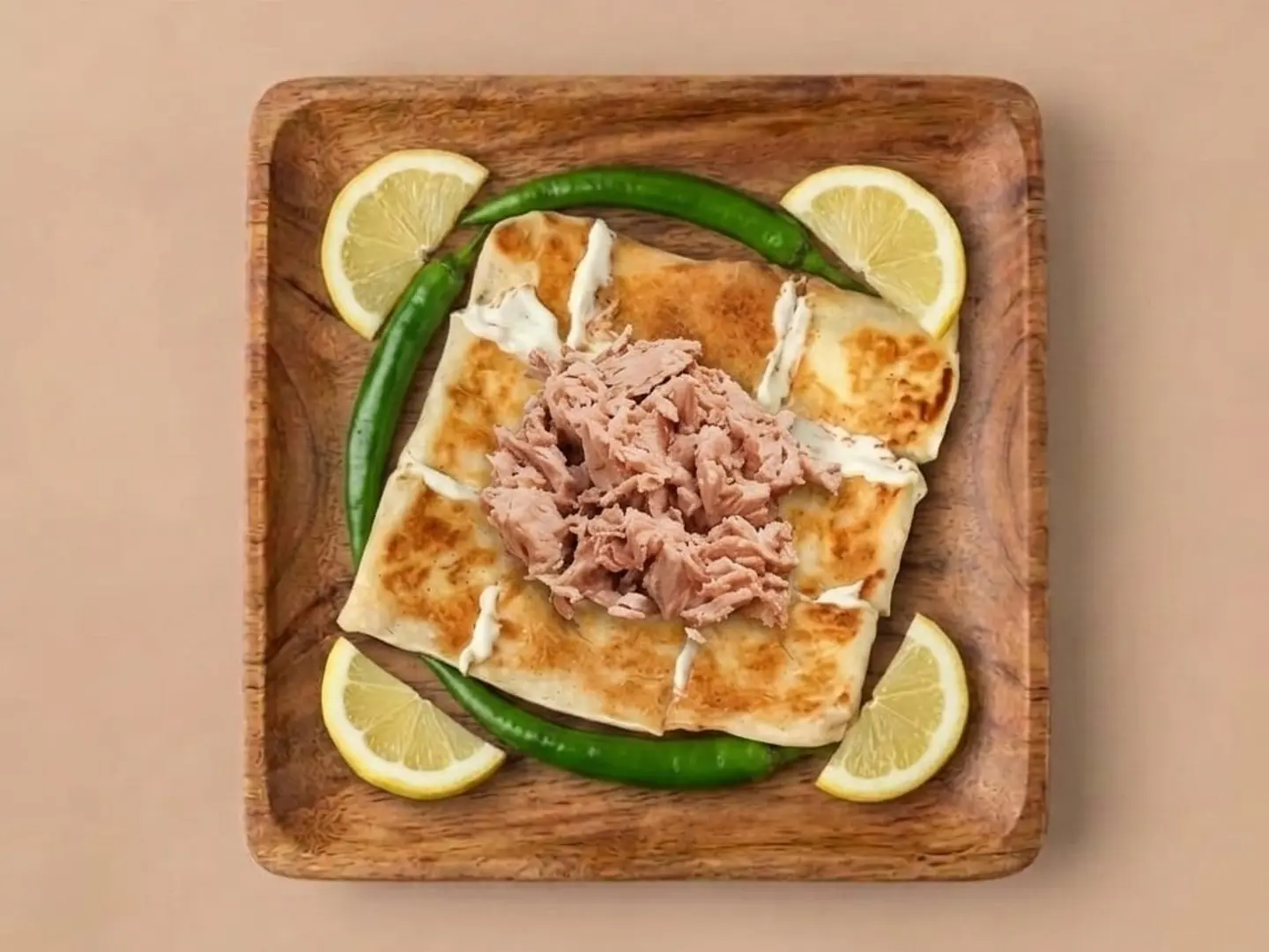 مطبق خضار تونه