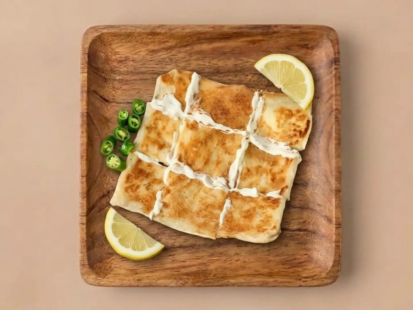 مطبق خضار جبن سايله