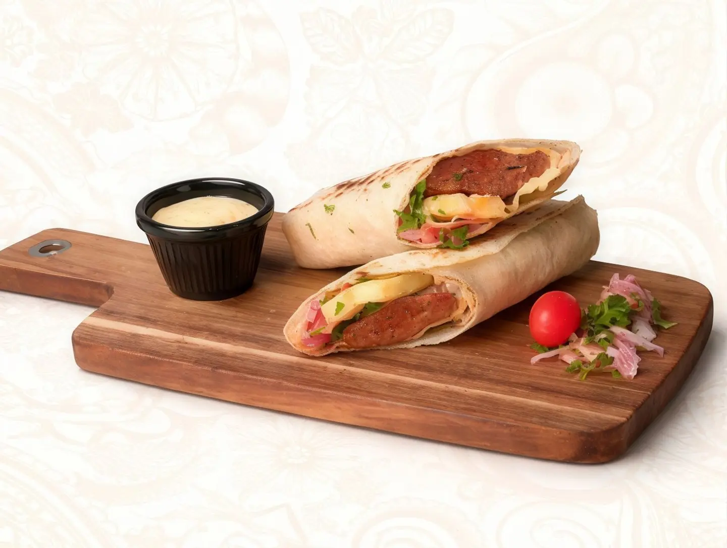 ساندوتش كباب لحم