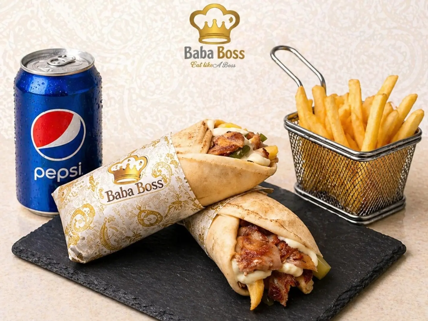 وجبة شاورما دبل