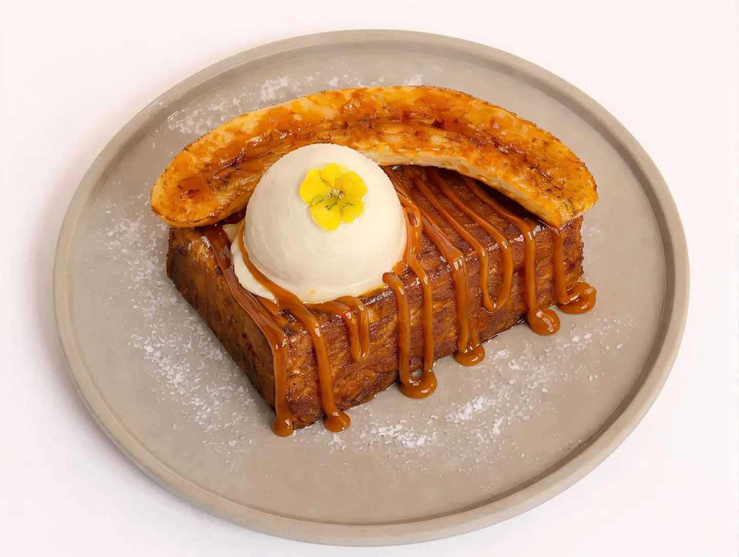 Caramelized Banana Toast