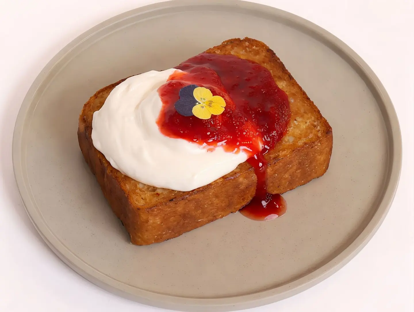 Strawberry Cheese Toast