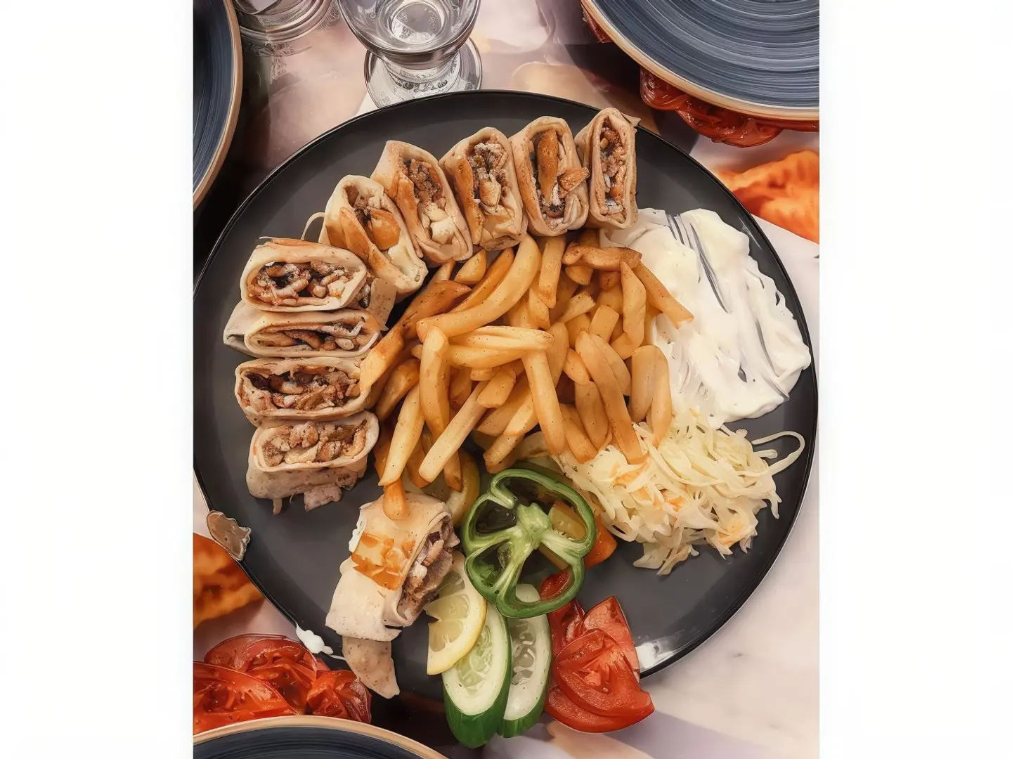 Arabic Shawarma Plate - Small