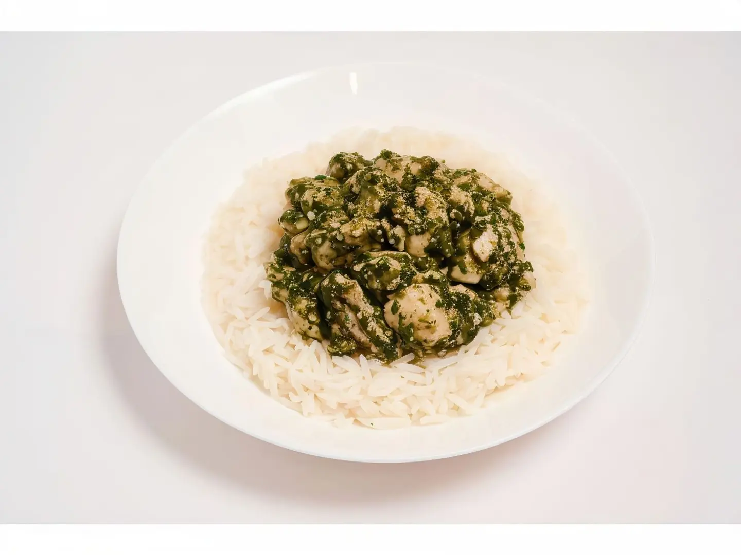 Chicken With Molokhia