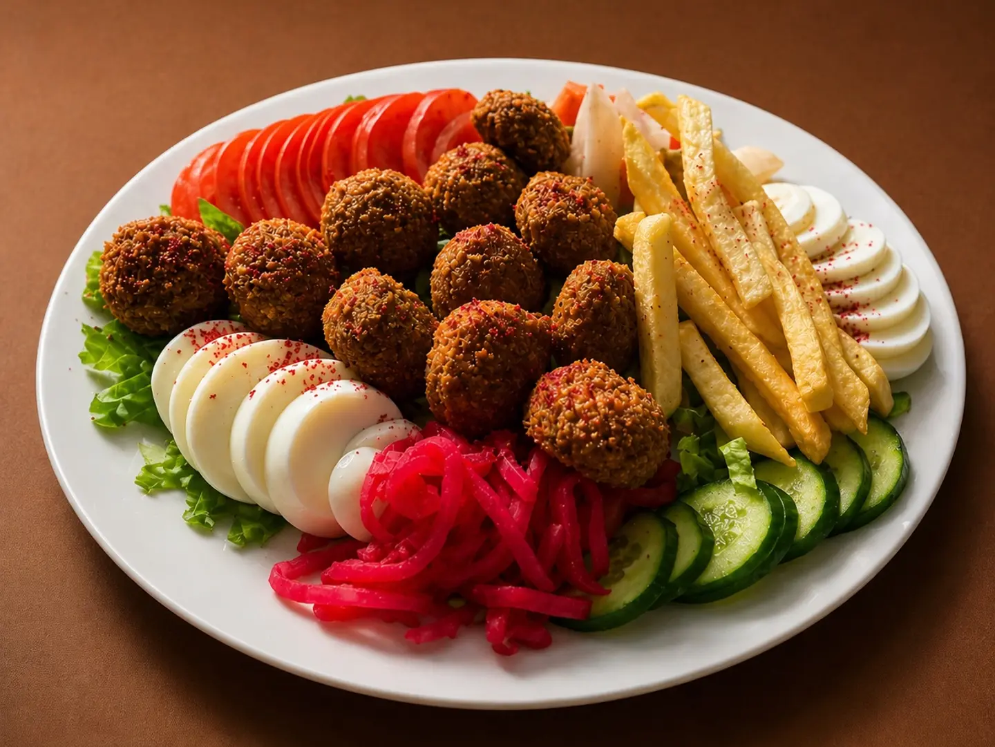 Family Falafel Plate