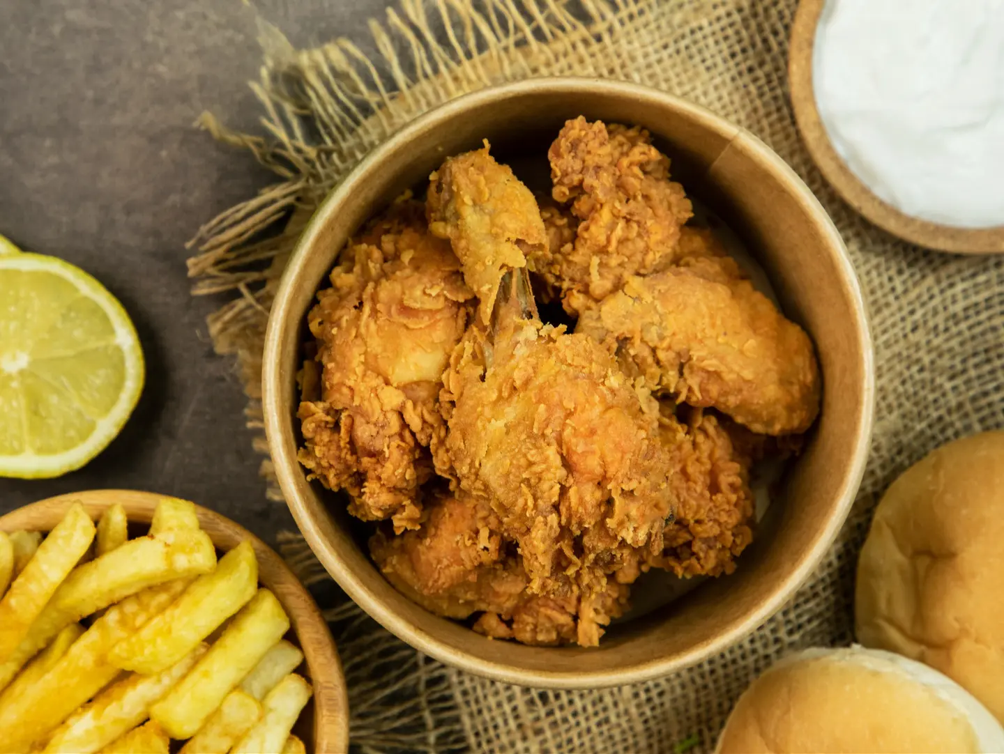 Broasted Chicken 3pc Combo