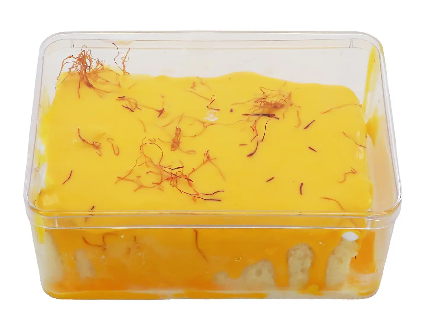 Milk Cake Saffron