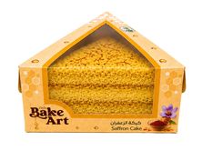 كيكة العسل والزعفران 100 جم