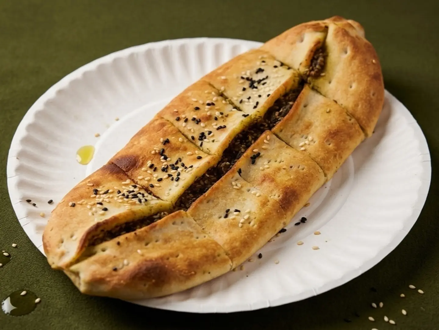 فطيرة الزعتر