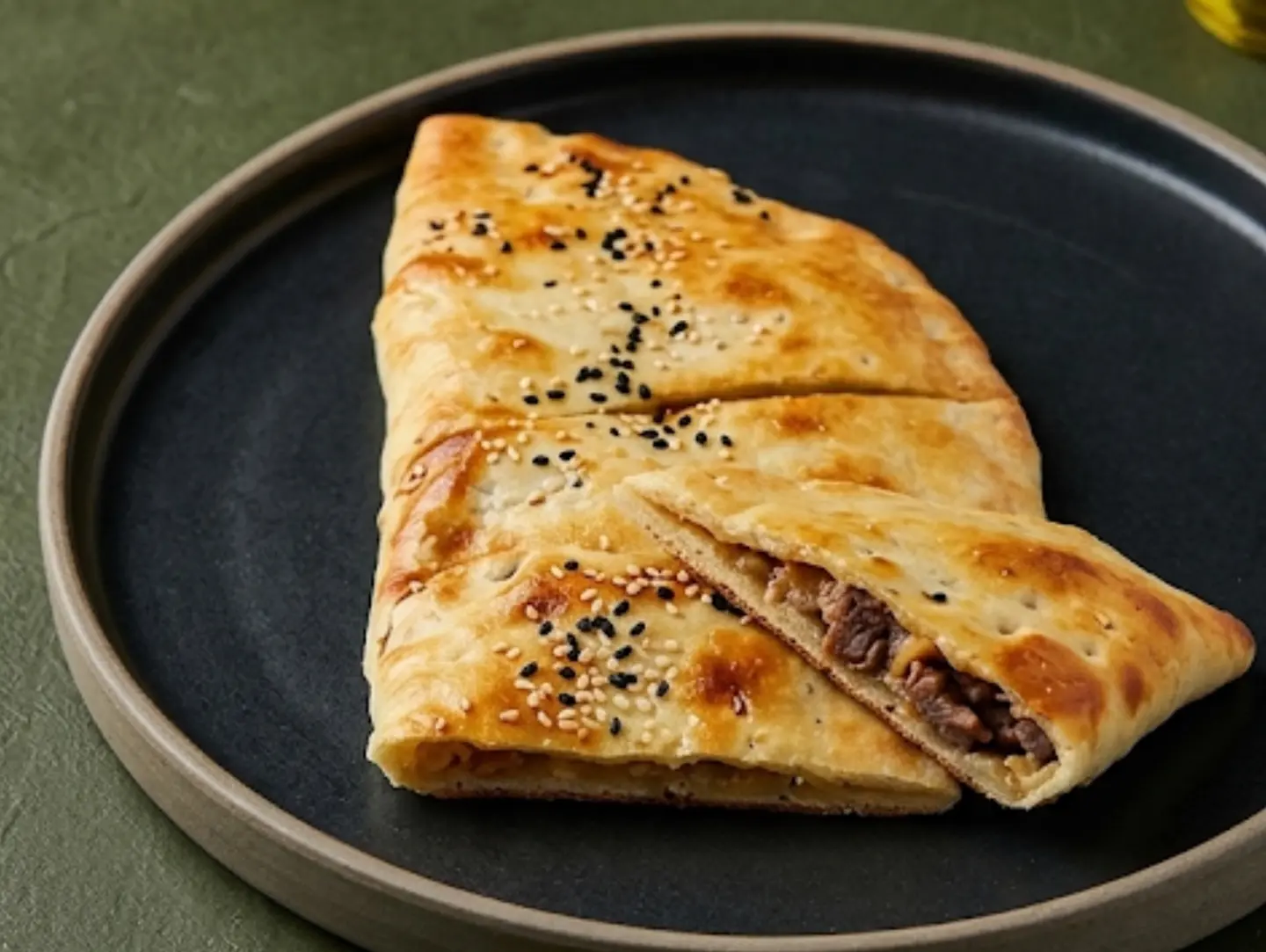 فطيرة اللحم الطازج