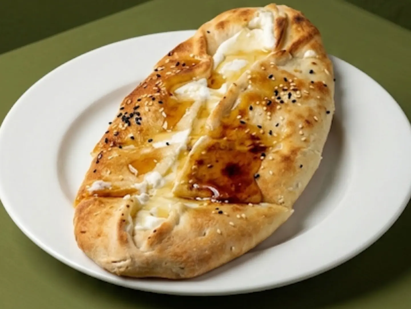 ‏فطيرة لبنة بلعسل