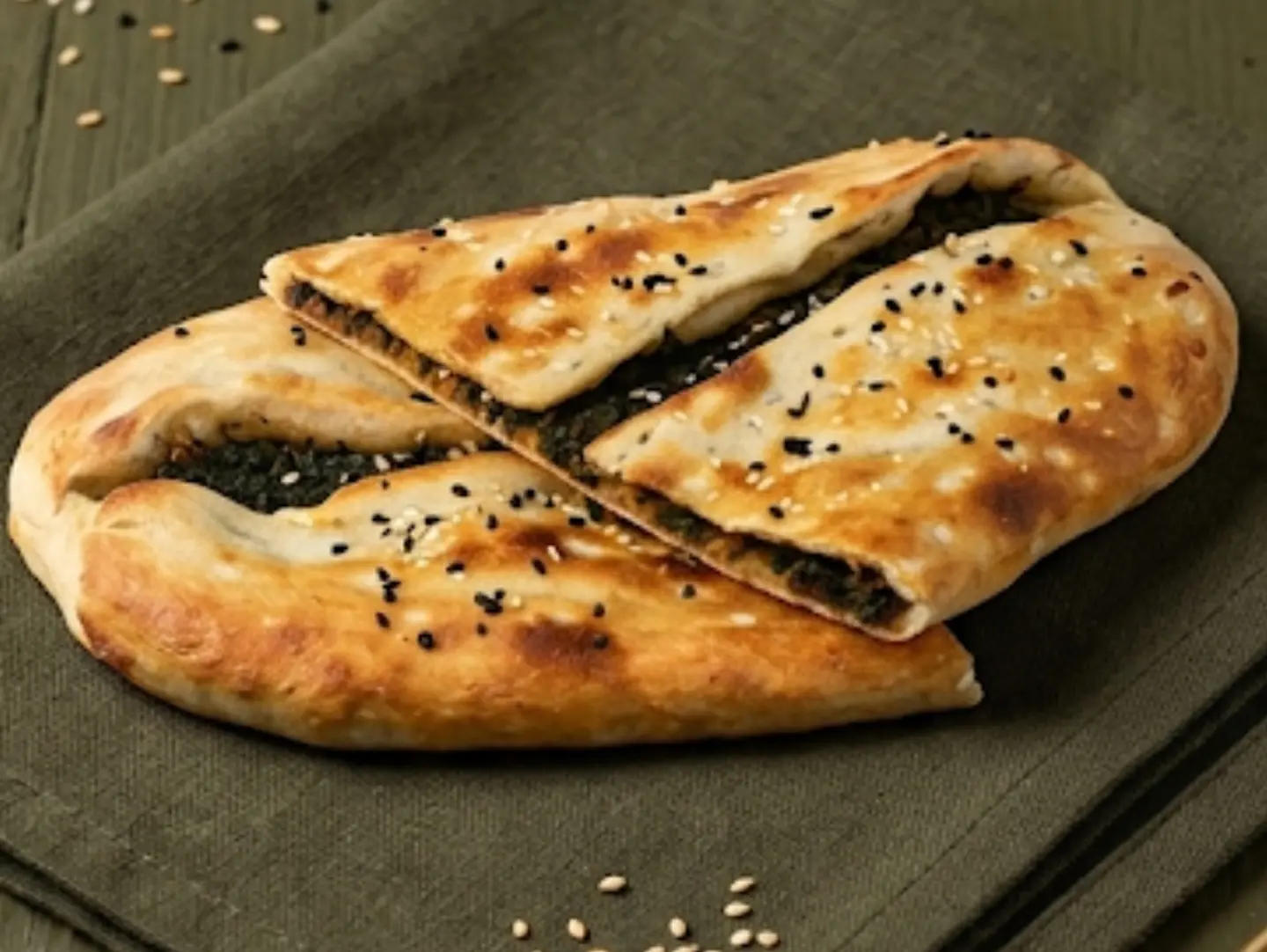 فطيرة السبانخ