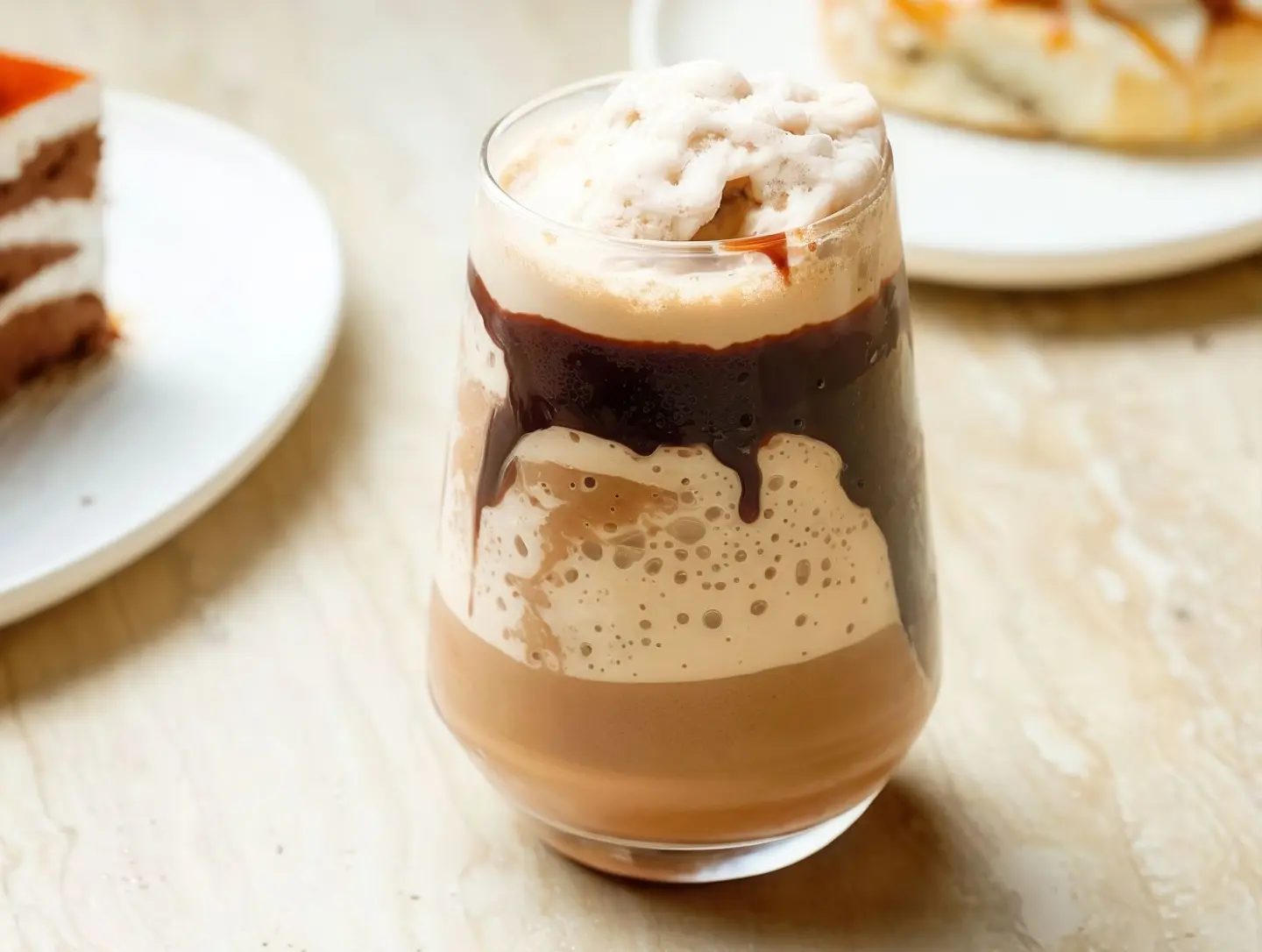 Iced Dark Mocha Frappuccino