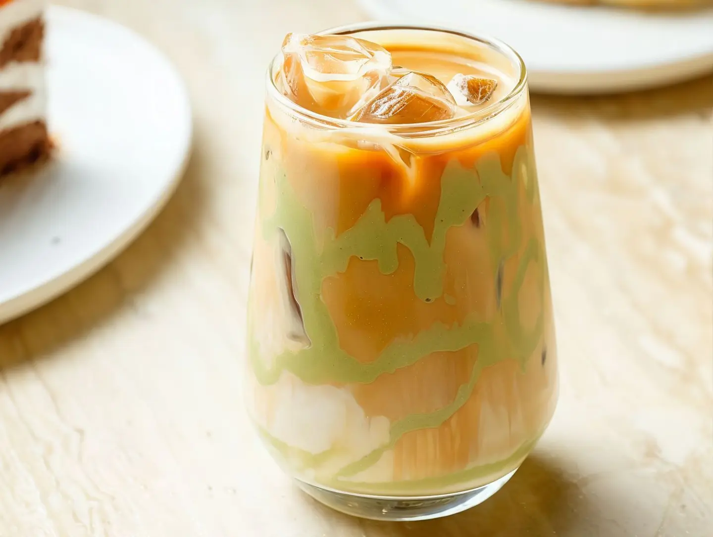 Iced Pistachio Latte