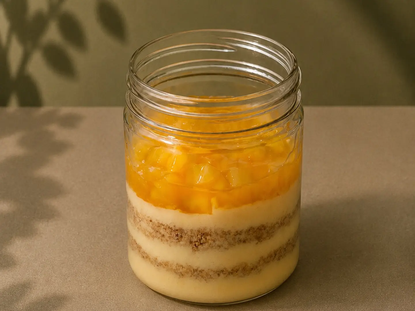 Mango Cheesecake Cup
