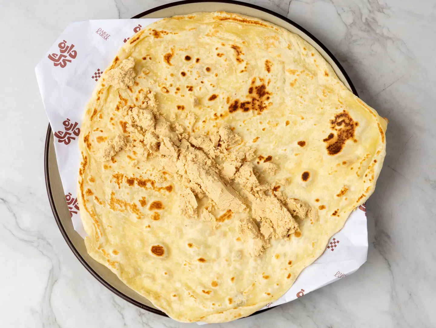 Tahini Halva Chapati
