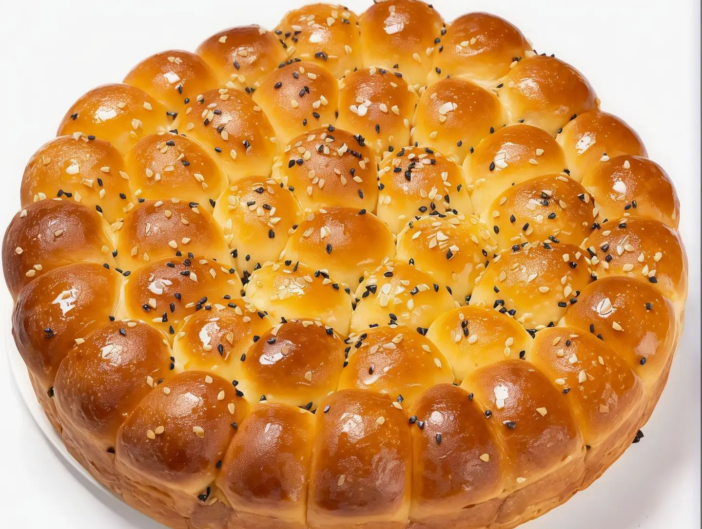 Honeycomb Bread With A Filling Of Premium Cheese