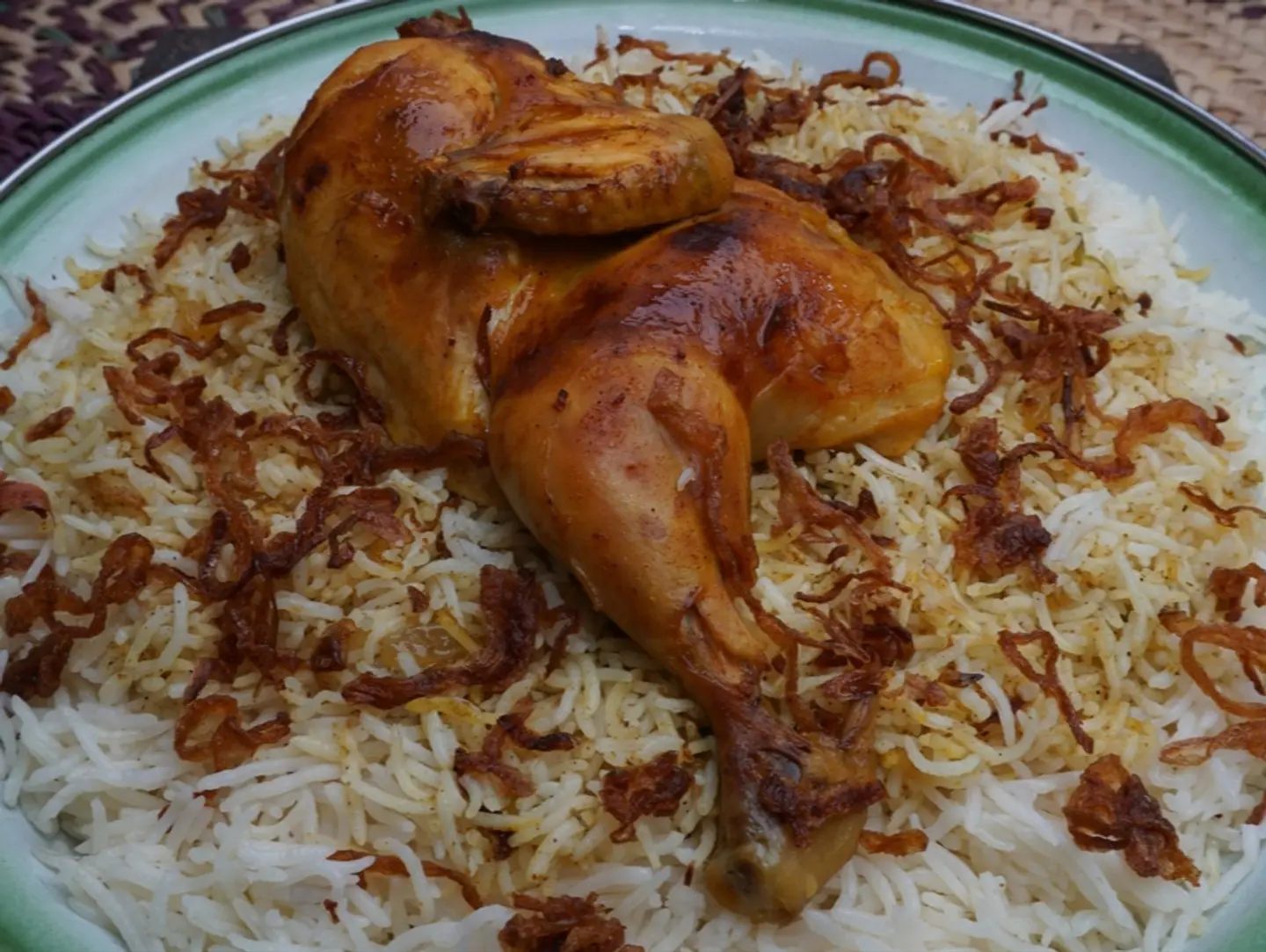 حبة دجاج برياني سعودي