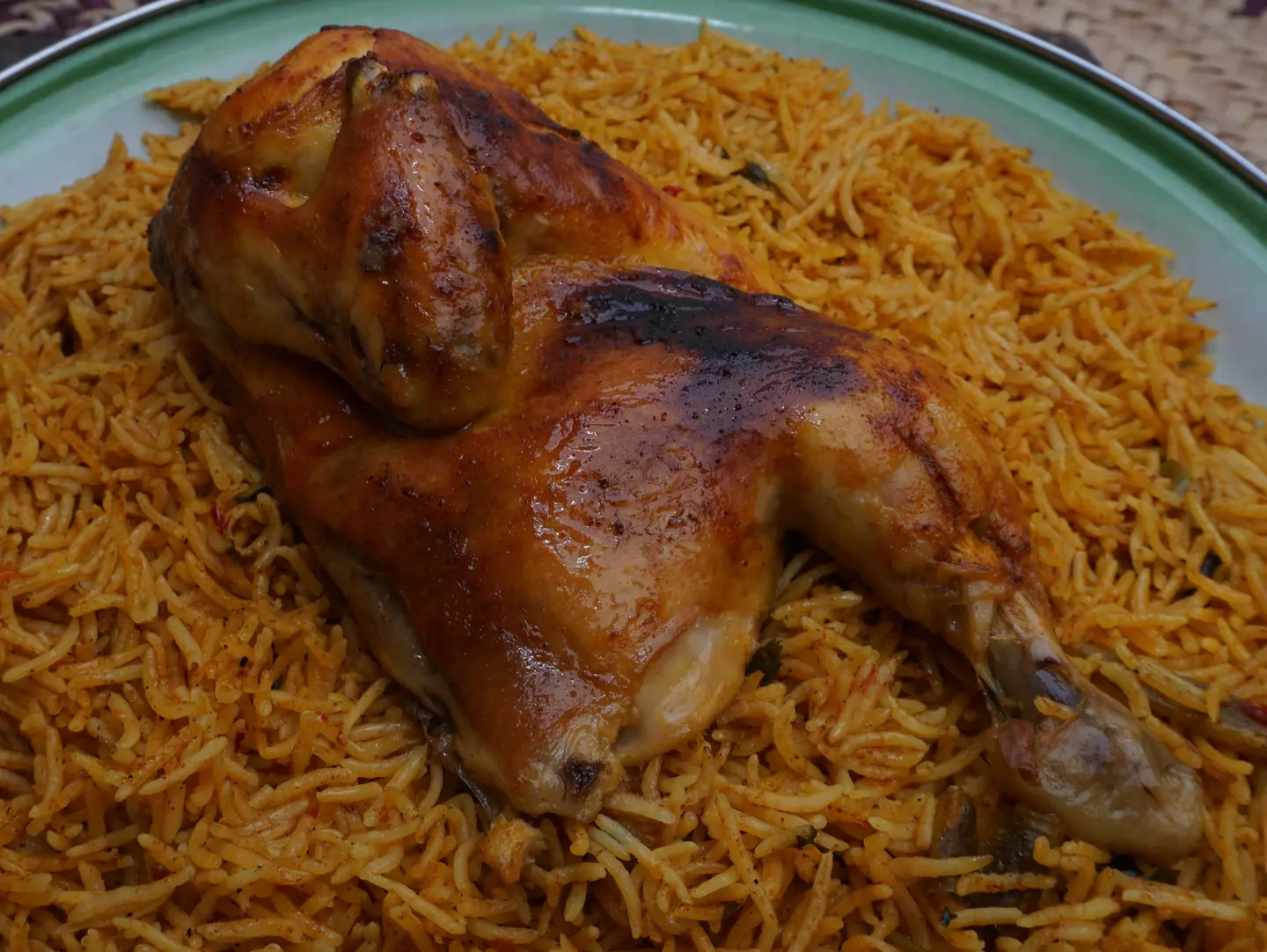 Half A Chicken Kabsa