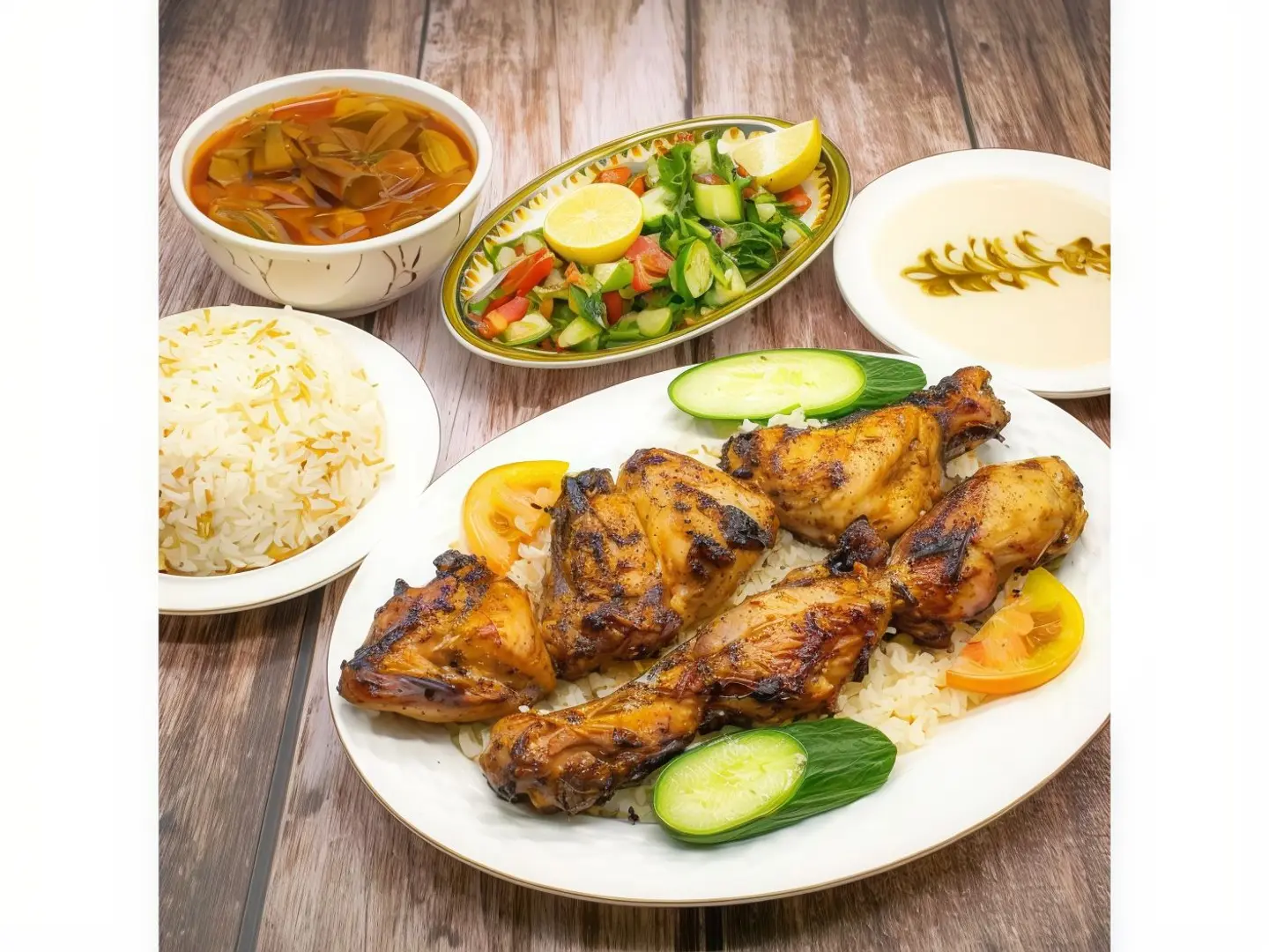 Whole Chicken Bone In Shish Tawouk