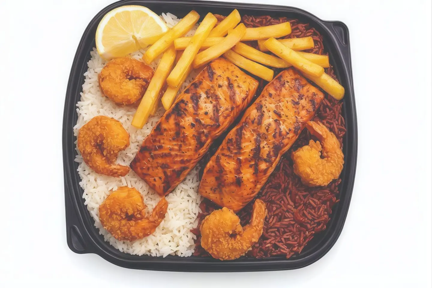 Grilled Salmon Meal