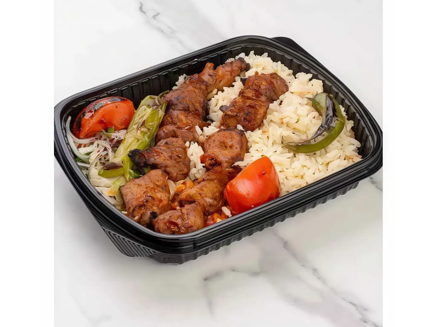 Chicken Boti Without Rice - Half