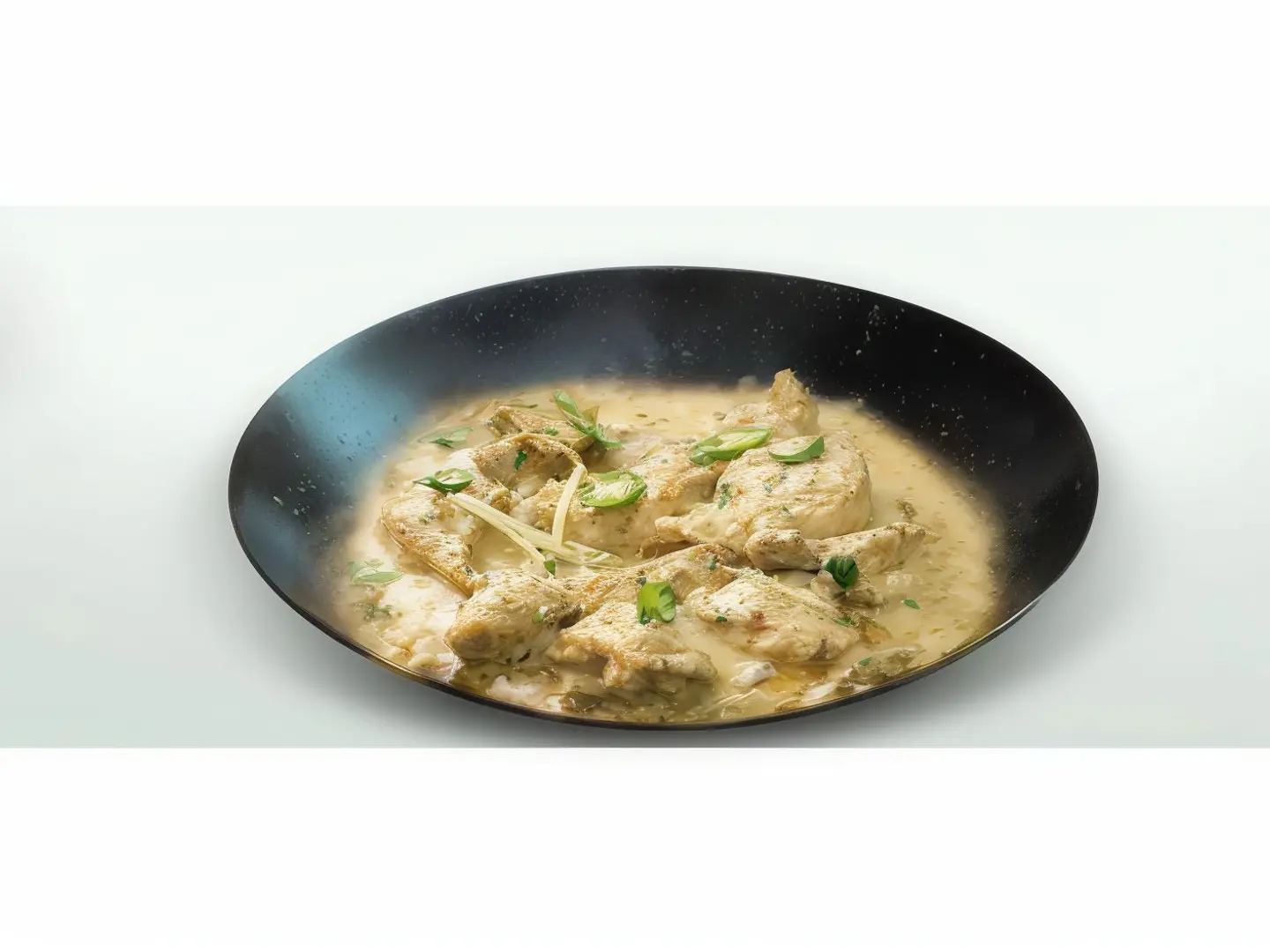 White Chicken Karahi - Plate