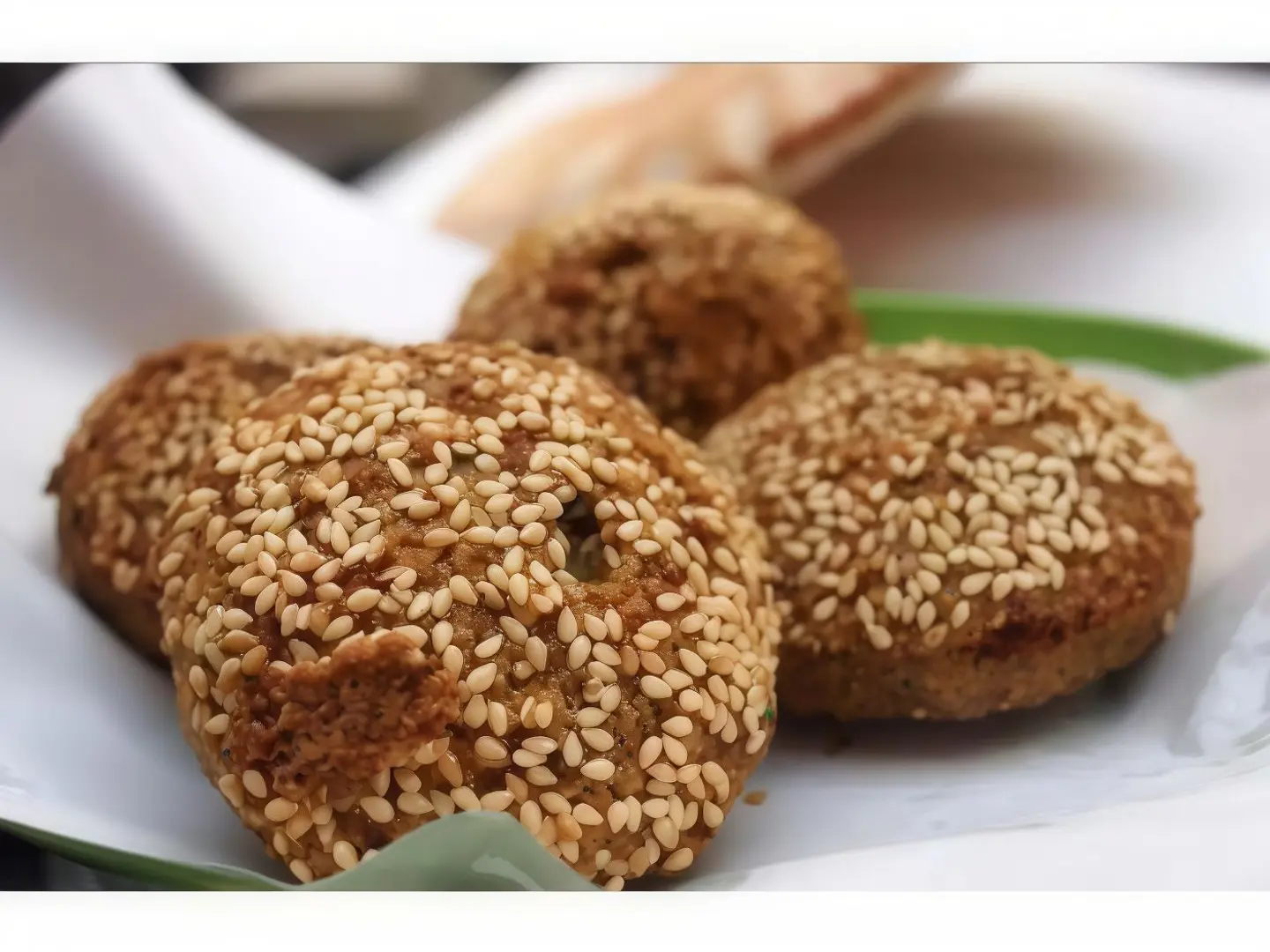 Falafel With Sesame 4 Piece