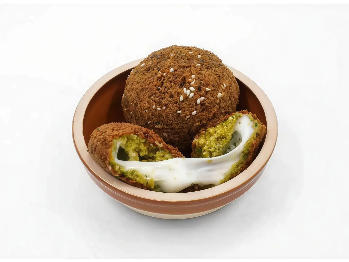 Falafel With Mozzarella 3 Pieces