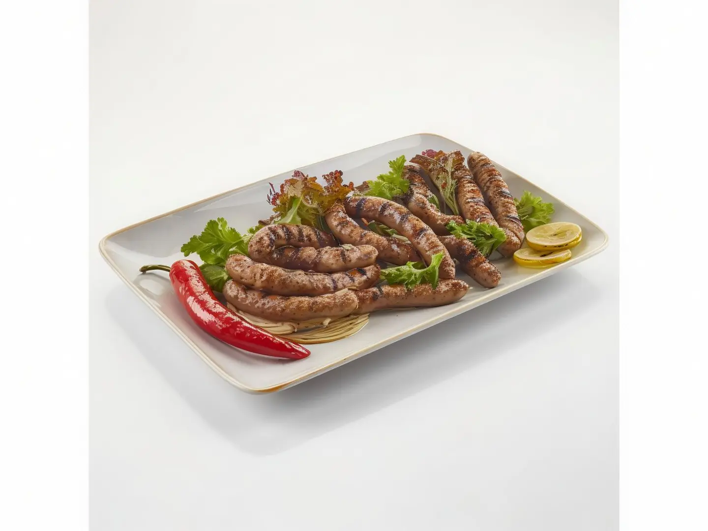 Grilled Sausage - For One Person