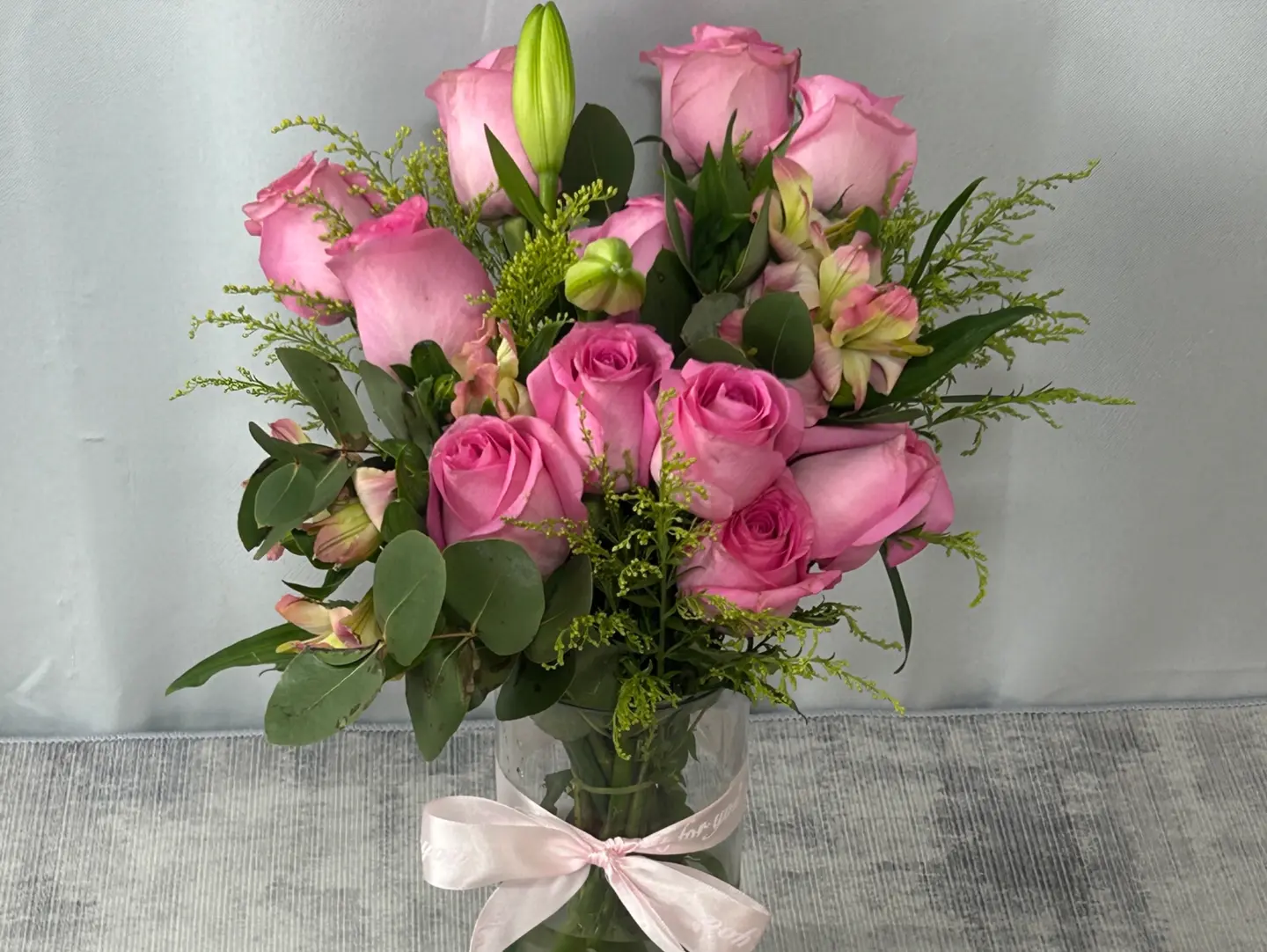 Pink Pampering Vase