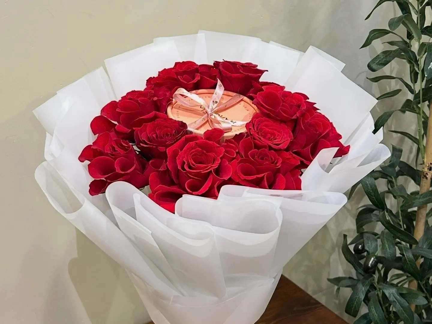 Anoush With A Red Rose