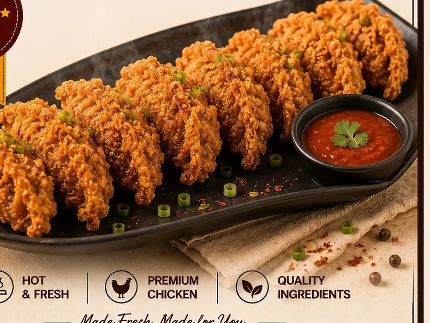 Crispy Momo