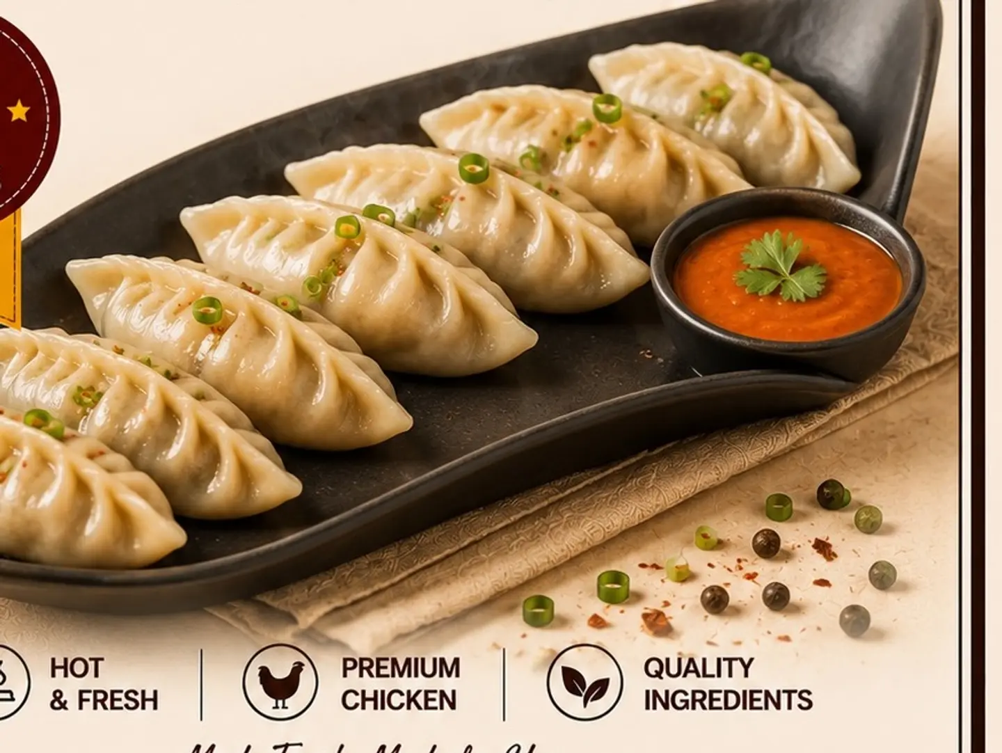 Steamed Momo
