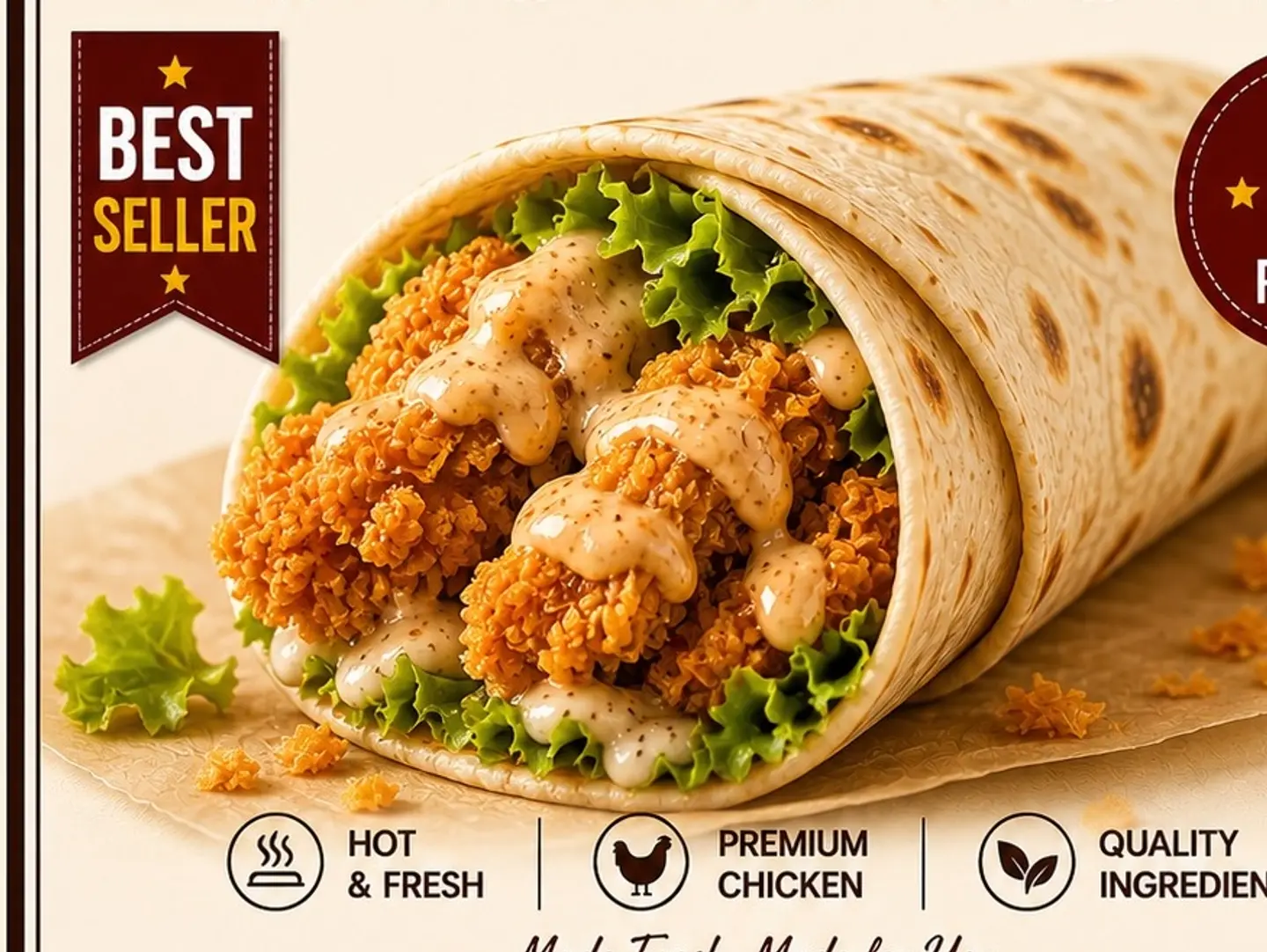 Zinger Crispy Roll