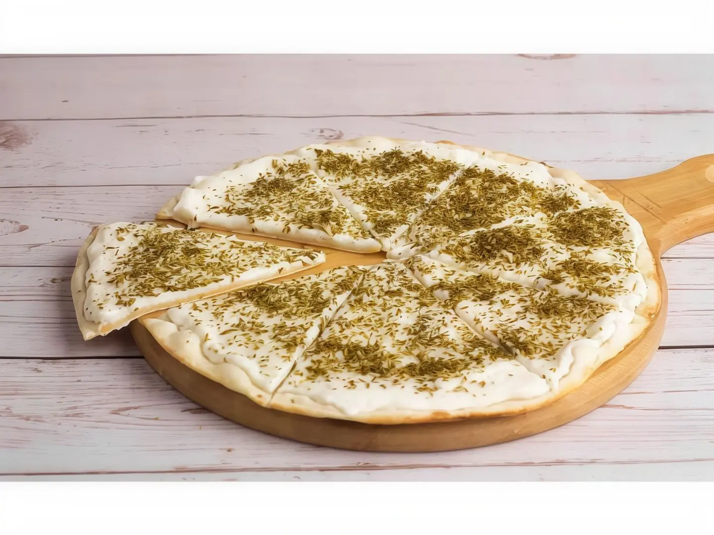 مناقيش لبنة وزعتر
