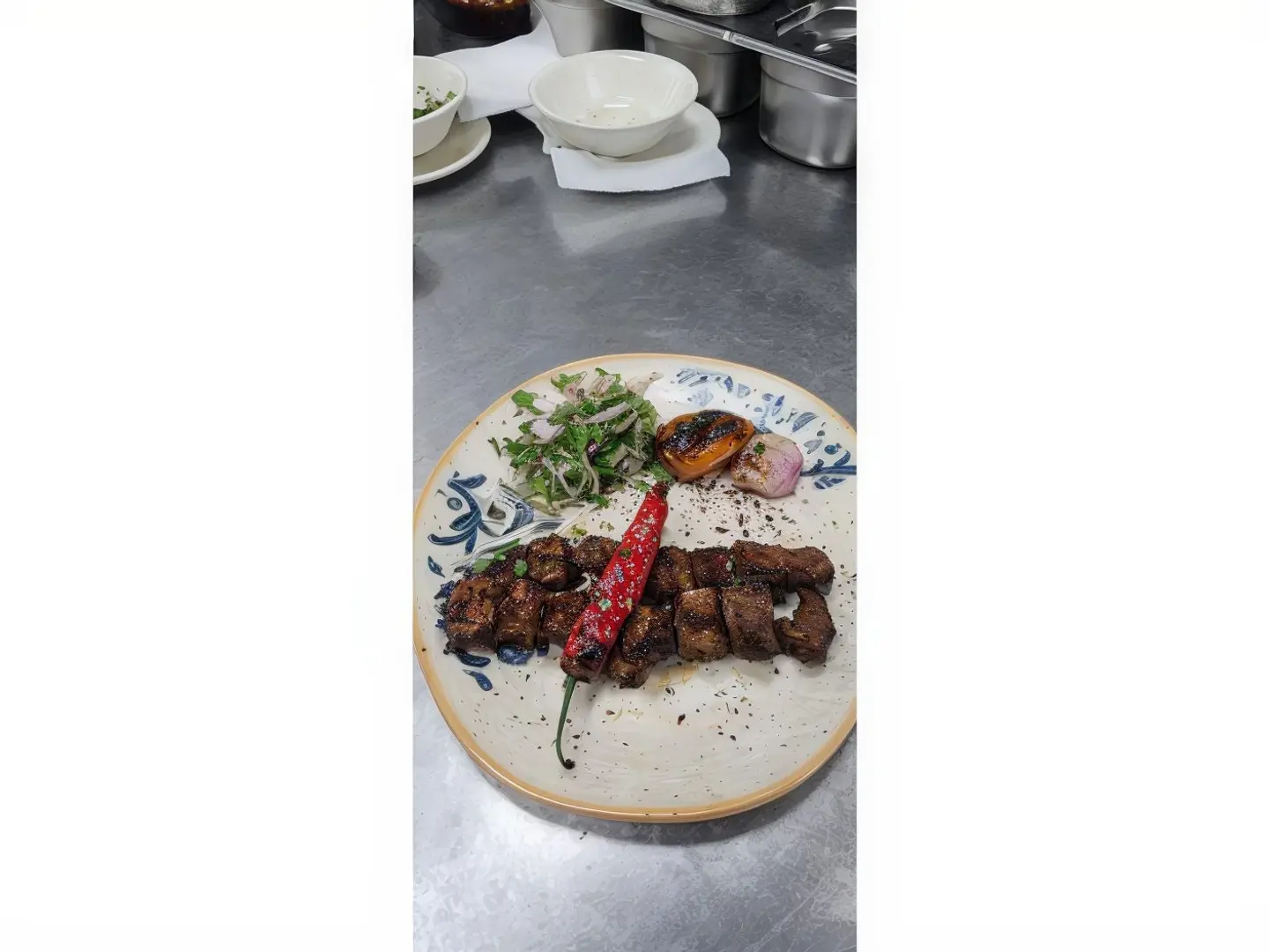 Grilled Beef Brochette