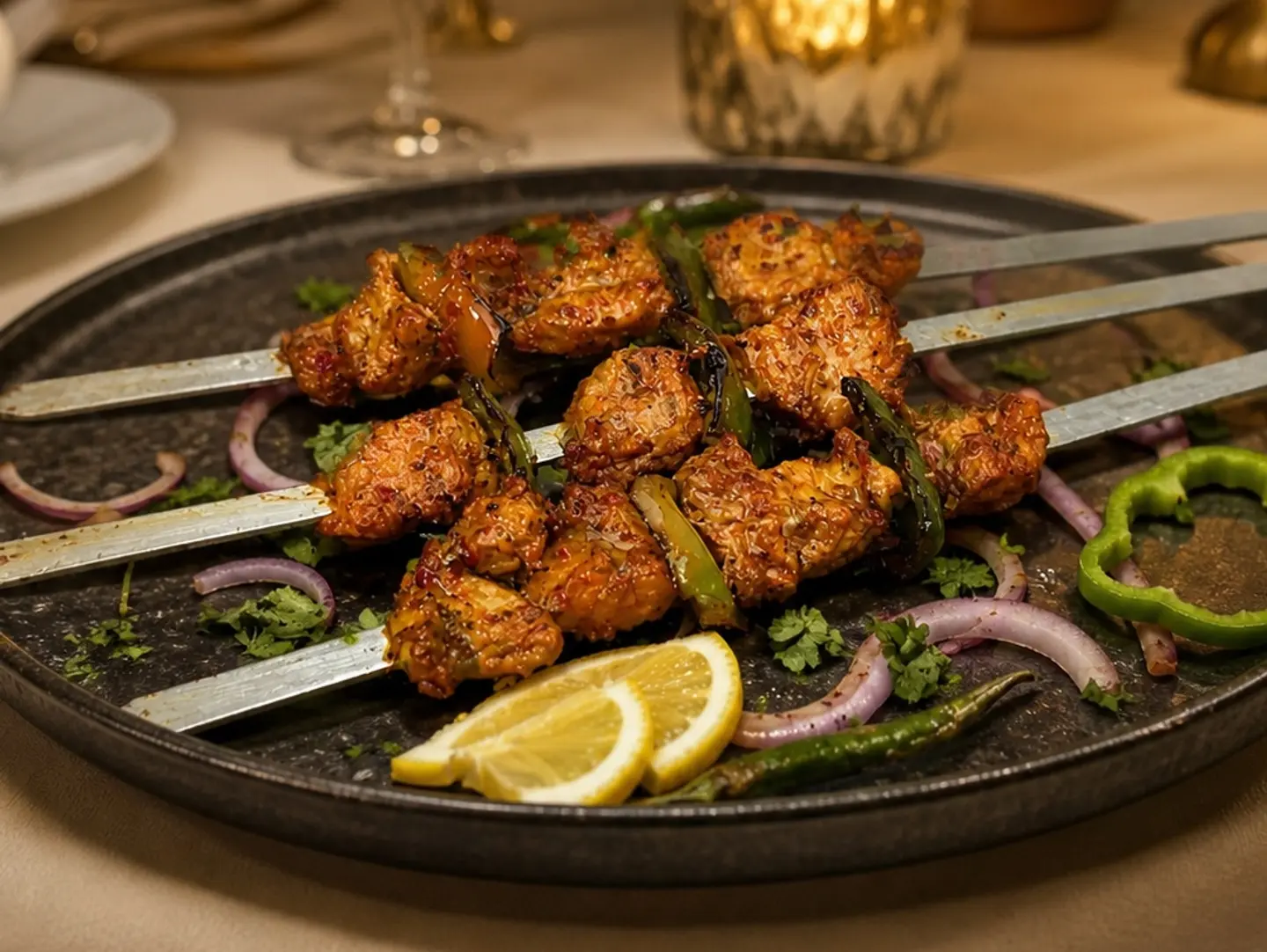 دجاج شيش طاووق