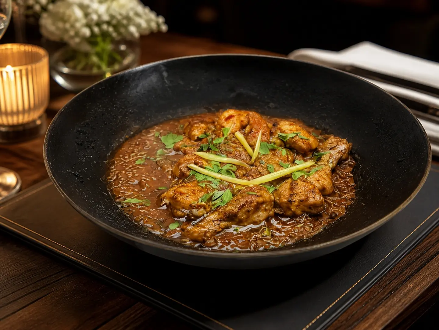 دجاج كراهي - نص حبة دجاج