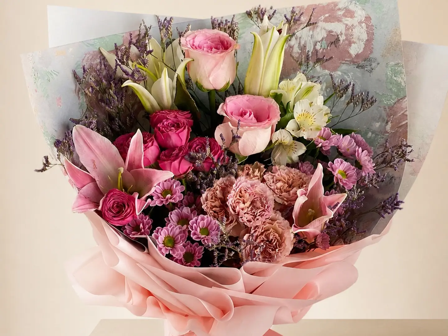 Pink Lamsa Bouquet