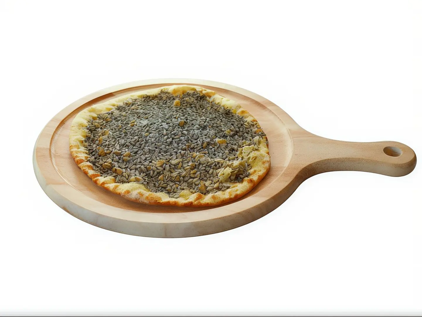 Thin Zaatar Manakish