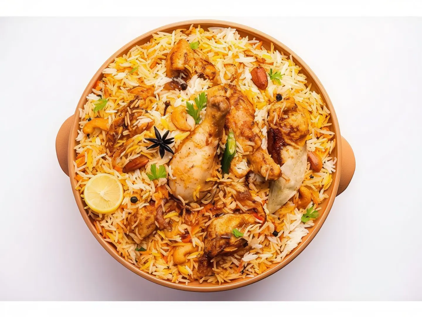 برياني دجاج - نص