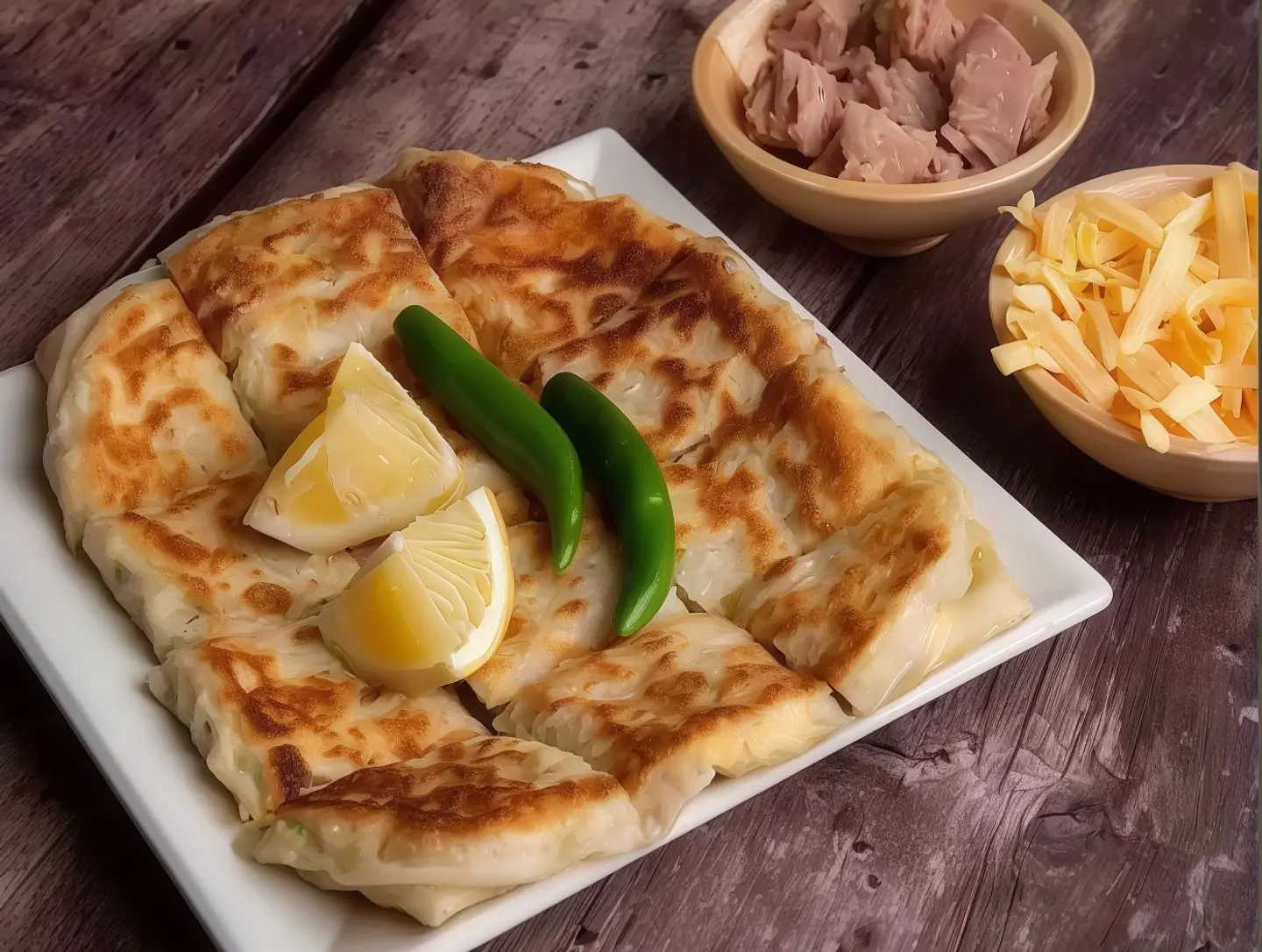 مطبق تونه جبنه شيدر