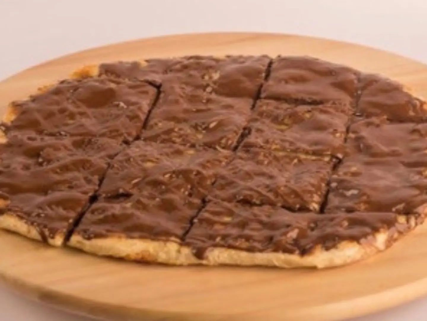 فطيره نوتيلا ساده