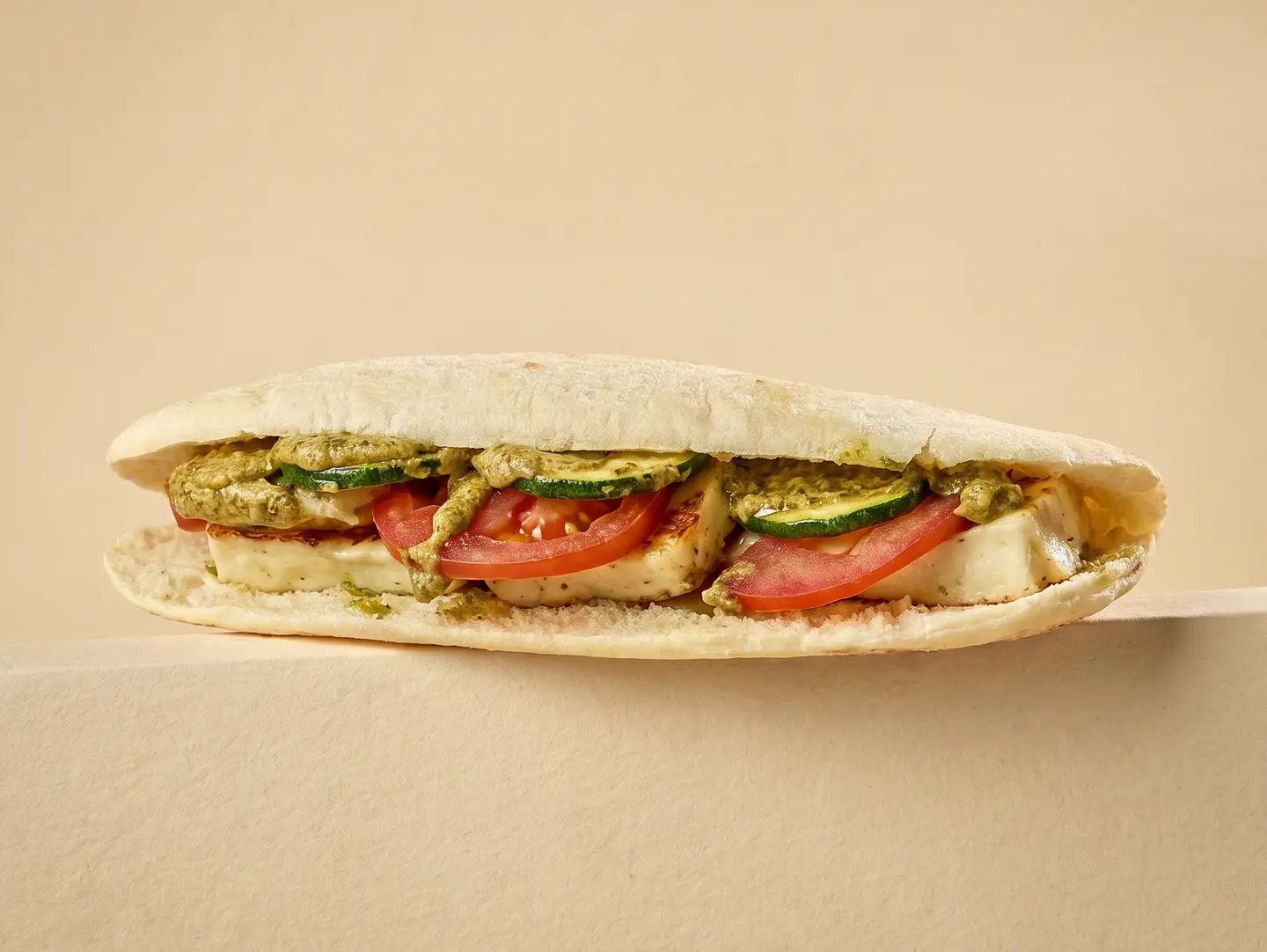 Halloumi Pesto Cheese
